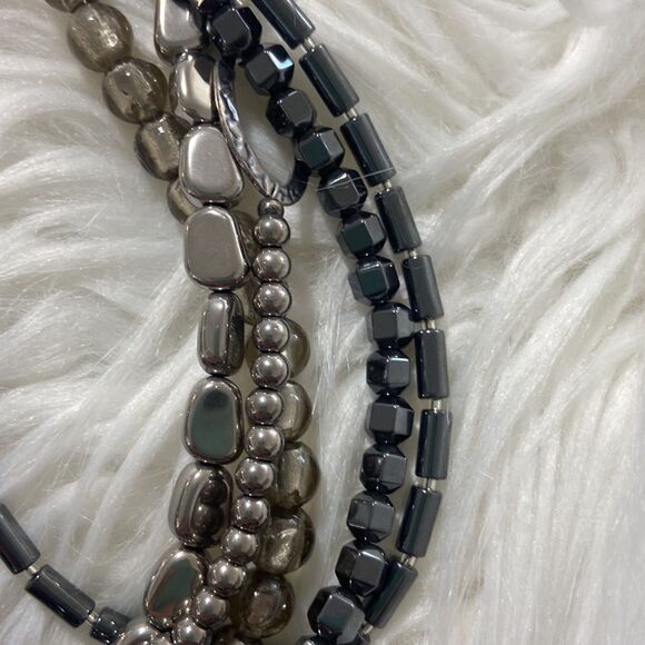 SILPADA STERLING SILVER HAILSTONE NECKLACE - NEW‎ - Picture 2 of 3